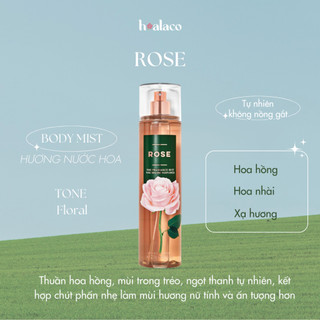 BODY MIST Xịt thơm toàn thân ROSE bath body works