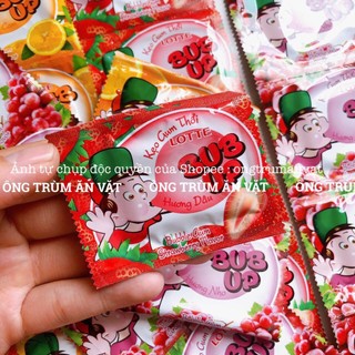 Kẹo Gum Thổi Bubup Trái Cây Lotte (gói 3g), đồ ăn vặt