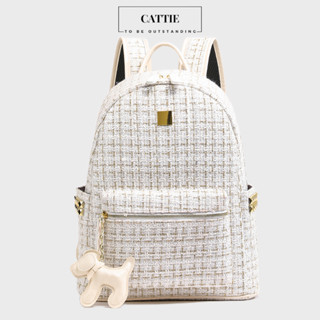 Balo Da Thời Trang Balô da Lv Da Pu Cao Cấp Balo mc Cặp Đi Học Đi Chơi Balo Đựng Laptop 14 Inch CATTIE CB029