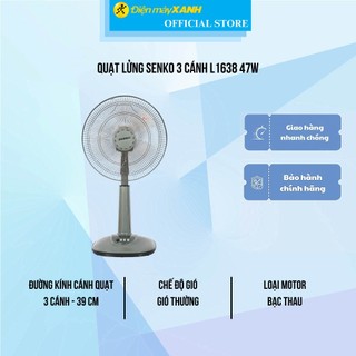 Quạt lửng Senko 3 cánh L1638 47W