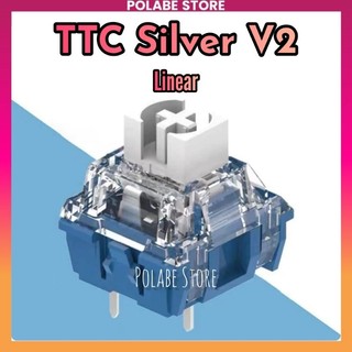TTC Speed Silver V2 linear switch Polabe Store bàn phím cơ Quick Silver