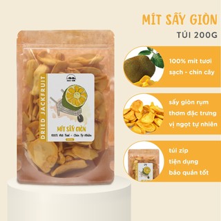 Mít sấy giòn dalat farm - túi 200g