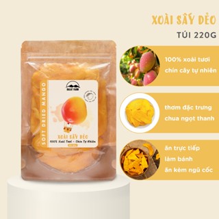 Xoài Sấy Dẻo Dalat Farm - Túi 220g