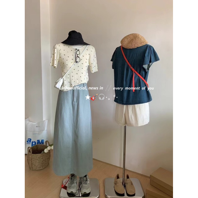 /𝙇𝙞𝙣𝙝𝙖𝙣𝙤𝙛𝙛𝙞𝙘𝙞𝙖𝙡/ ÁO MONTOGHI HOA NHÍ UP STUDIO 8867🇰🇷