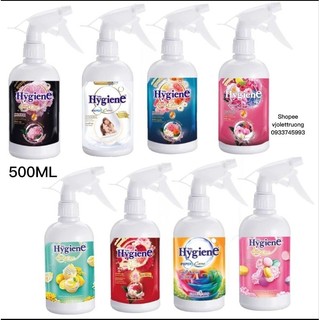 🍀🍀🍀chai 500ml nước xịt thơm vải thái lan - nước xịt thơm quần áo - nước xịt thơm quần áo khô - xả vải khô