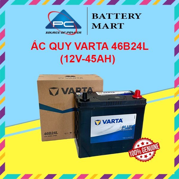 Ắc Quy VARTA 46B24L/LS (12V-45AH)