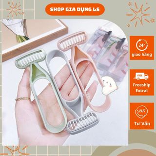Dao cạo lông thiết kế lưỡi kép mềm mại an toàn cho nữ