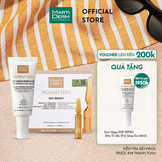 Combo ampoule dsp bright & kem đêm dsp