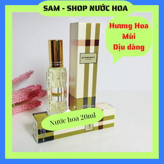 Nước hoa mini burberry nữ chai 20ml dạng xịt- mẫu 4d- Mùi Burberry London- Mùi Tao nhã- Sam Shop Nước Hoa