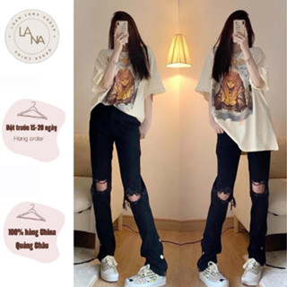 [ORDER 15-20 NGÀY] QUẦN JEAN XUÔNG RÁCH GỐI