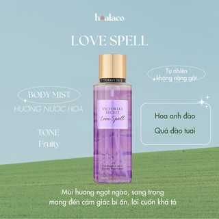 BODY MIST Xịt thơm toàn thân LOVE SPELL Victoria’s Secret