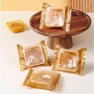 Set túi và khay đựng bánh trung thu hàn miệng loại 50g 100g 125g