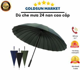 Ô che mưa KAW loại to 24 nan, dù che mưa, dù đi mưa siêu to, cứng cáp, chống thấm nước, chống tia UV