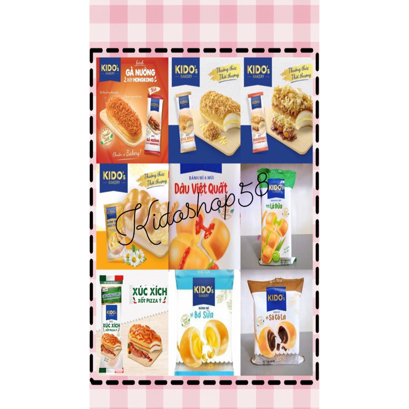 Combox bánh mix vị 5 cái ( Cá , Gà , Chà bông )