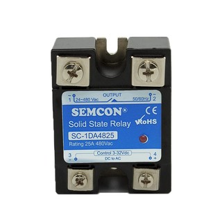 Relay bán dẫn - SSR 1 pha DC to AC input: 3-32Vdc output: 24-480Vac dòng 25-120A