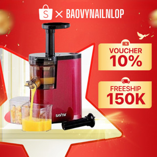  Máy Ép Chậm Savtm JE07 Cho Gia Đình Đa Năng Cao Cấp Dễ Dàng Vệ Sinh Đa Năng Tiện Lợi - 150W 