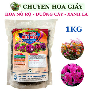 Phân bón hữu cơ siêu hoa giấy - gói 1kg - bổ sung trichoderma