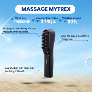 Máy massage đầu, cổ, vay, gáy mytrex vido mt-vd22b đen