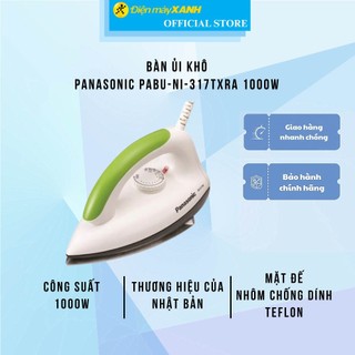 Bàn ủi khô Panasonic PABU-NI-317TXRA 1000W - Hàng chính hãng