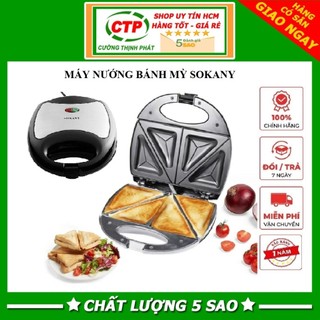 Máy nướng bánh hotdog tam giác sokany kj-102