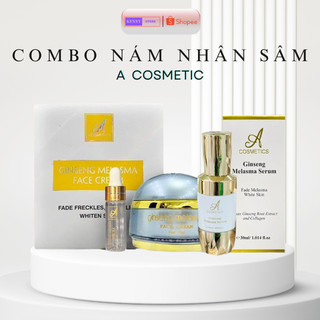 Combo kem nám + serum nám nhân sâm a cosmetics mỹ phẩm phương anh