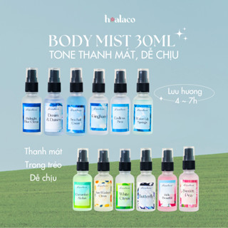 30ml Tông thanh mát dễ chịu - Xịt thơm toàn thân Body mist Bath & Body Works