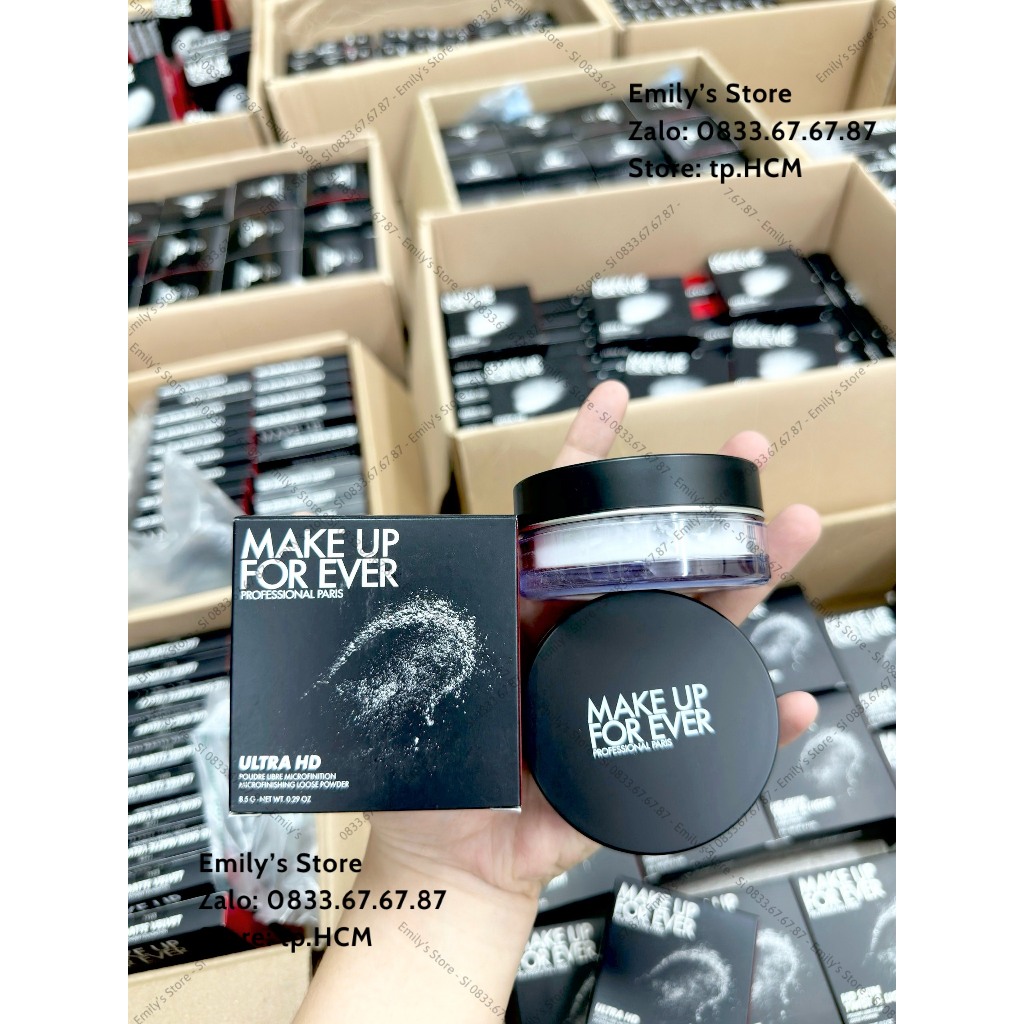 Phấn phủ bột không màu Make Up For Ever Ultra HD Microfinishing Loose Powder