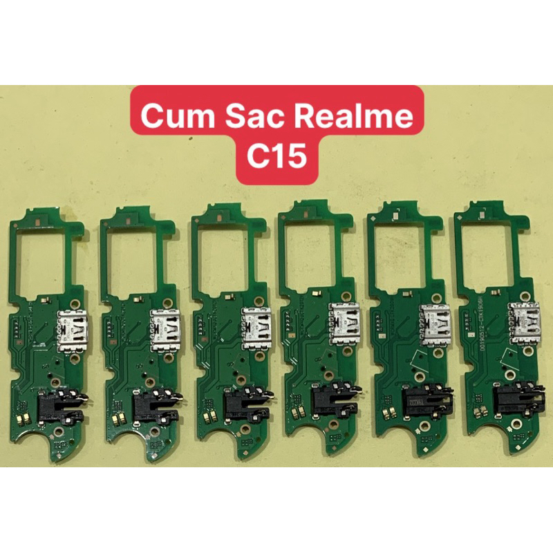 cụm bo mạch sạc realme c15/ cụm sạc realme c15/ cụm đuôi sạc realme c15 hàng zin