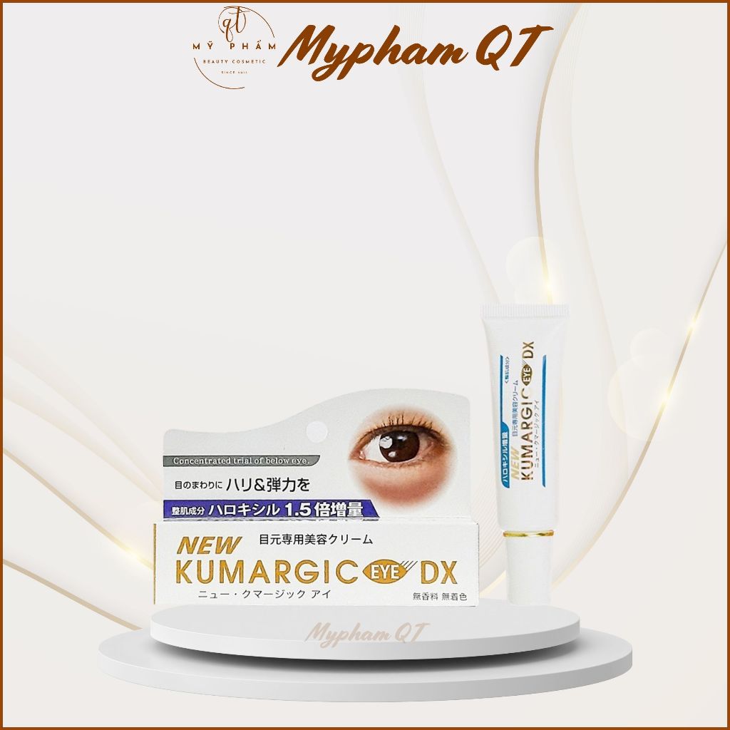 Kem xóa quầng thâm mắt Cream Kumargic Eye Nhật Bản giảm bọng mắt thâm mắt quầng mắt chống nhăn chống lão hóa vùng mắt