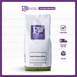 Cà phê hạt Viennese Blend PJ's Coffee cao cấp không gây mất ngủ, dành cho khách hàng nhạy cảm với Caffeine-150/454gram