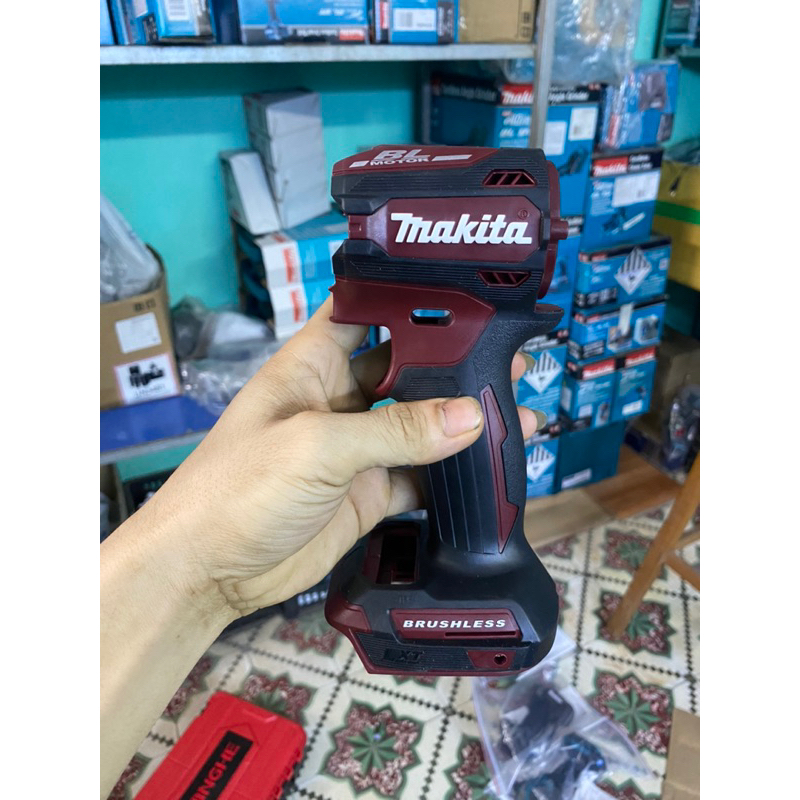 Vỏ máy vặn vít DTD171 màu đỏ Makita (183N09-2)