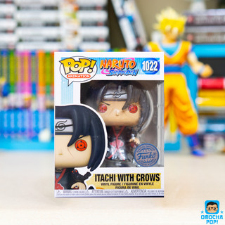 Mô Hình Chính Hãng Funko Pop Naruto Shippuden - Itachi with Crows Tem Special Edition #1022