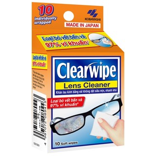 Hộp Khăn Lau Kính Clearwipe - Clearwipe Lens Cleaner