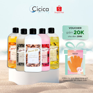 Sữa tắm sáng da Exclusive Cosmetic chiết xuất thiên nhiên 500g