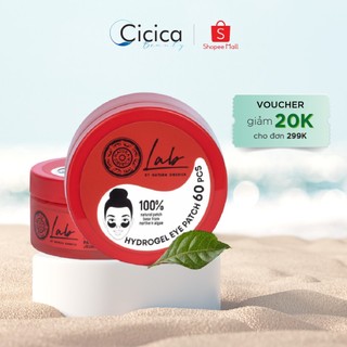 Mặt nạ mắt NATURA SIBERICA Biome Line tái tạo vùng da quanh mắt 60 miếng 24K gold Rejuvenating Eye patch