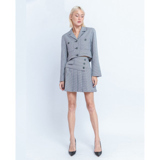 Chân váy nữ công sở chất liệu kaki vải mát J-P Fashion, chân váy chữ A nữ thời trang xếp li tôn eo tôn dáng 17007099