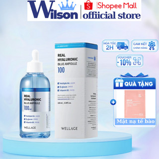 Serum dưỡng da Wellage Real Hyaluronic Blue Ampoule 100 75ml