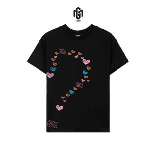 Áo thun babytee gimme hình in - trái tim - cotton 250gsm 2 chiều cổ tròn - gmb37