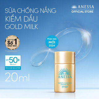 Sữa chống nắng dưỡng da kiềm dầu bảo vệ hoàn hảo Anessa Perfect UV Sunscreen Skincare Milk 20ml