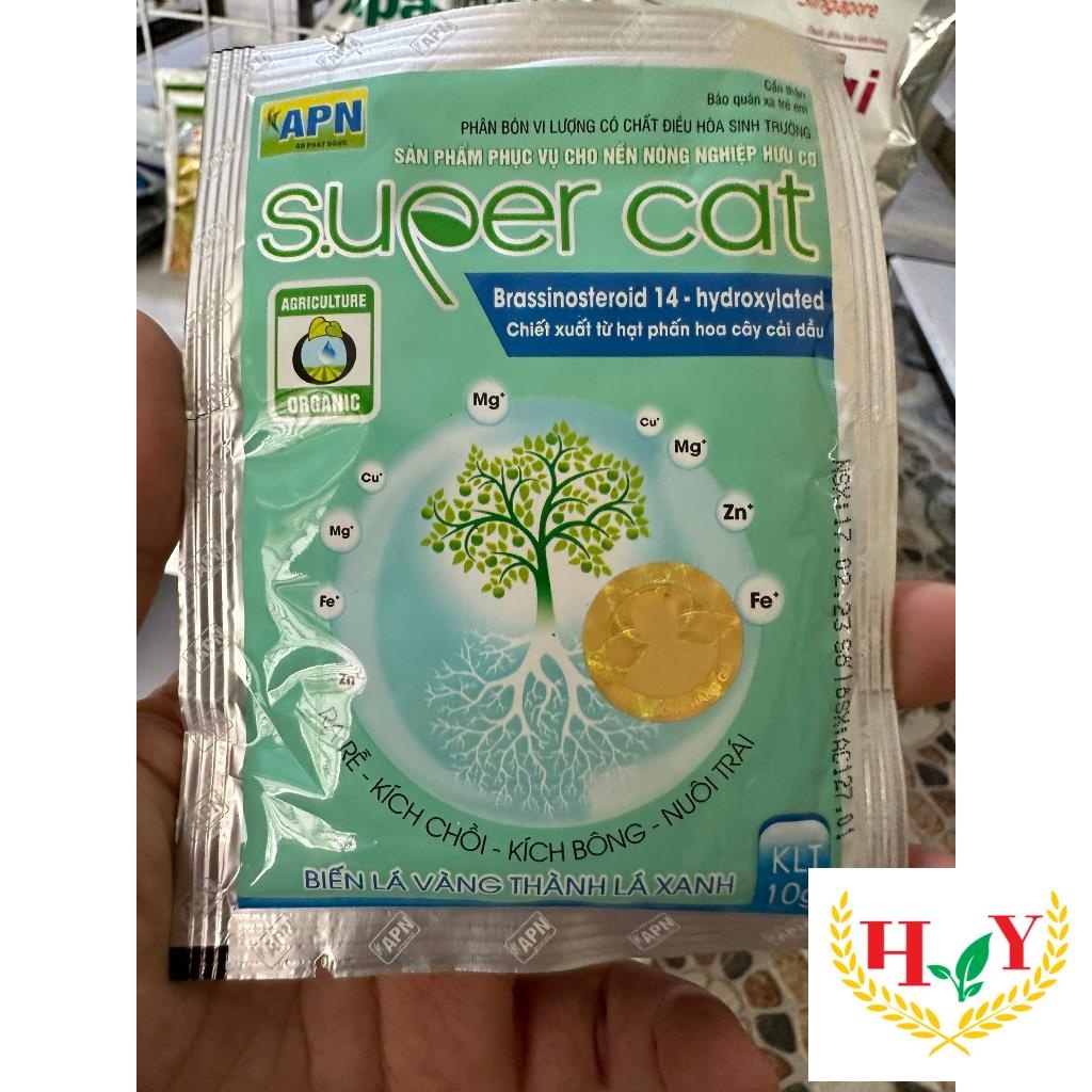 SUPER CAT 10GR (bien la vang thanh la xanh)