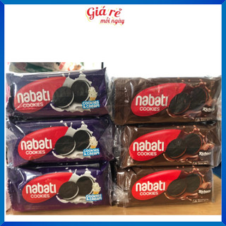 Bánh snack Nabati cookies bịch 10 gói x 17g banhkeogiare