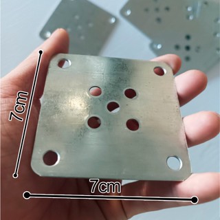 Pát Sắt Vuông, Tròn Gắn Chân Bàn Ghế, Pass Sắt Tròn có lỗ ren 8ly, Kết Nối Kết Cấu Giá Rẻ