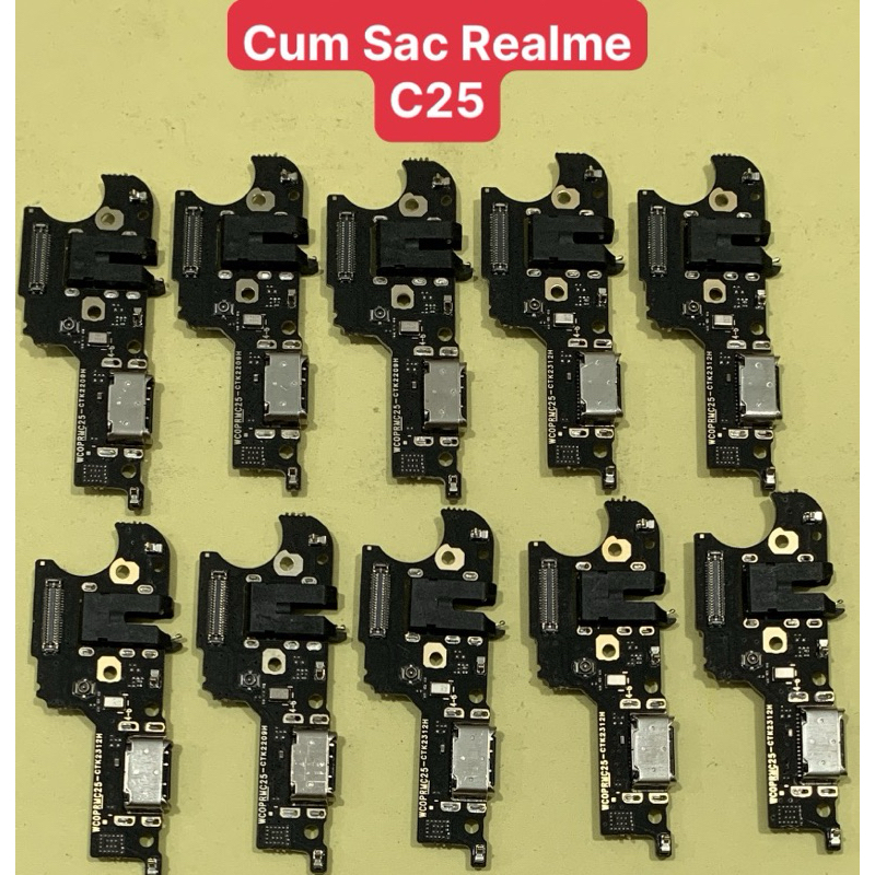 cụm bo mạch sạc realme c25/ cụm sạc realme c25/ cụm đuôi sạc realme c25 hàng chuẩn giá tốt