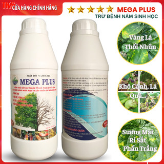 MEGA POWER Chế Phẩm Trừ Bệnh Thán Thư, Thối Nhũn, Rỉ Sắt, Sương Mai - Chai 1 Lít