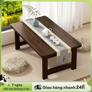 Woodland Bàn Bệt Kiểu Nhật Ngồi Bệt Ván Dày Gấp Gọn TreTự Nhiên Nhập Khẩu Nguyên Chiếc