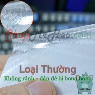 Decal vinyl carbon trong suốt- dán điện thoại, laptop, xe, oto