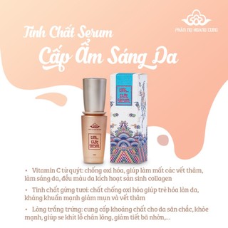 Combo Phấn Dưỡng Sáng Da + Serum Phấn Nụ Hoàng Cung