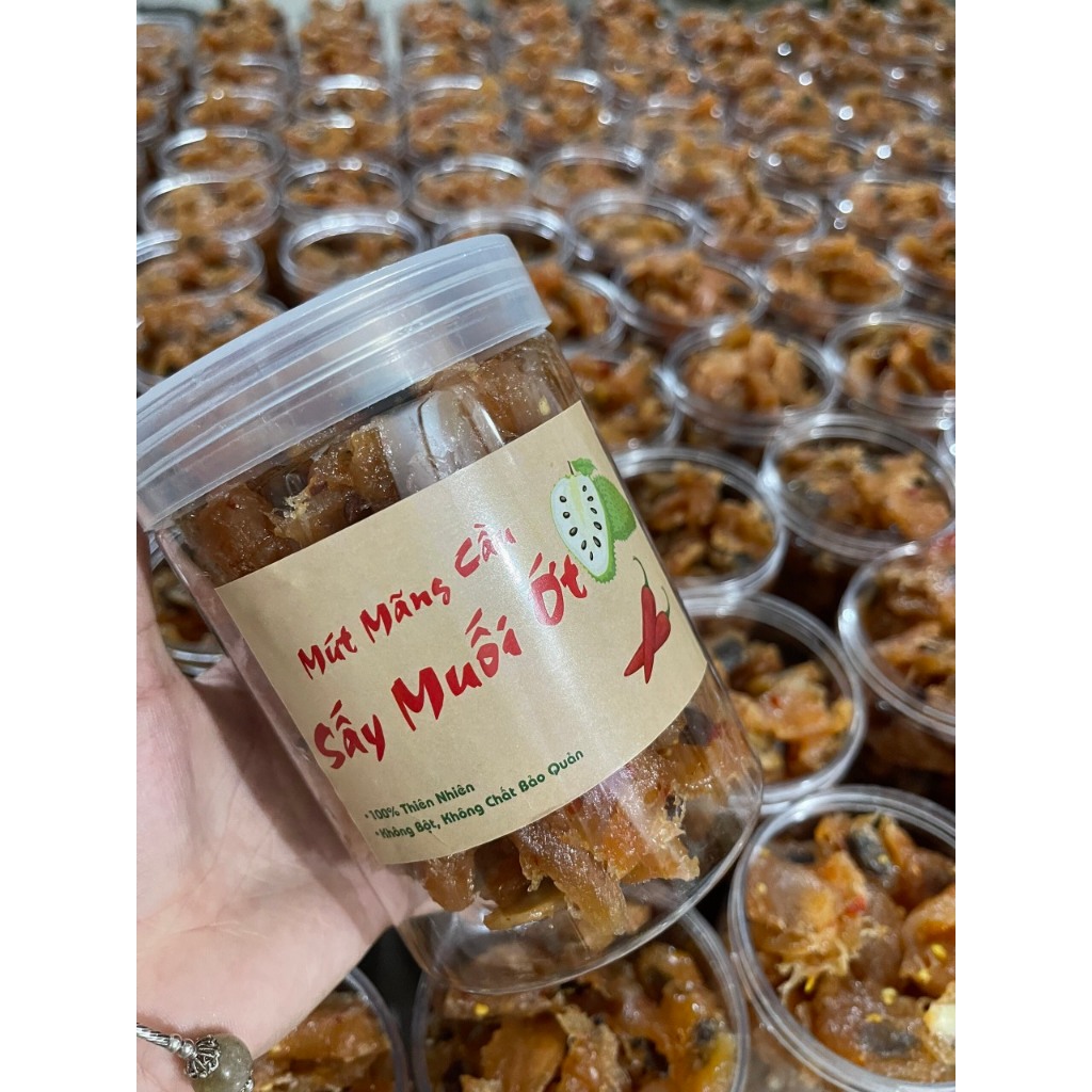 Mãng cầu sấy muối ớt
