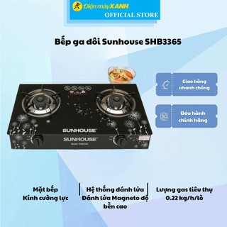 Bếp ga đôi Sunhouse SHB3365