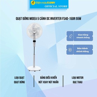 Quạt đứng Midea 5 cánh DC inverter FS40-15DR 55W